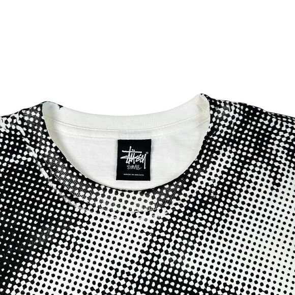 Stussy Smoke Face Peter Tosh Rasta Reggae Full Print T-Shirt Size Small 2014 - Picture 3 of 4